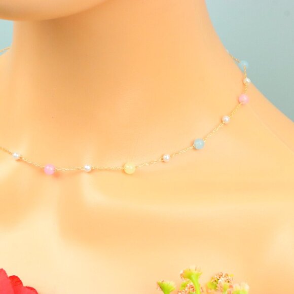 Delicate & Contemporary Necklace Chain, A Lovely Choice for Women, EVCH1300 - Picture 8 of 15